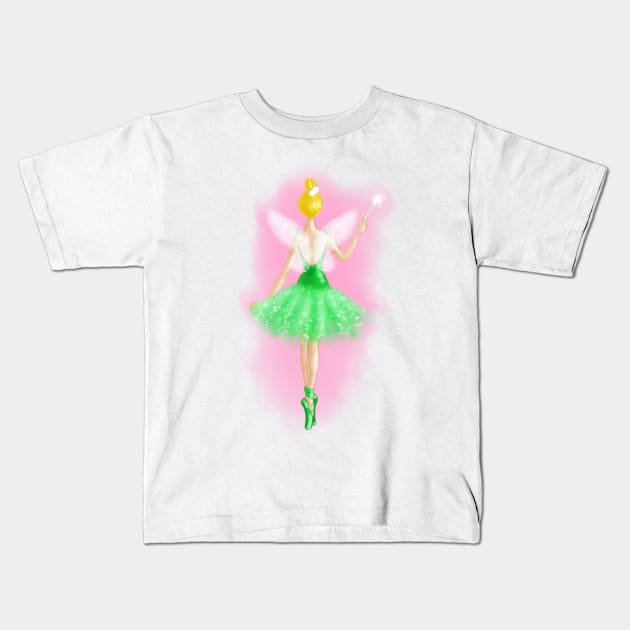 Miss Bell Kids T-Shirt by amadeuxway